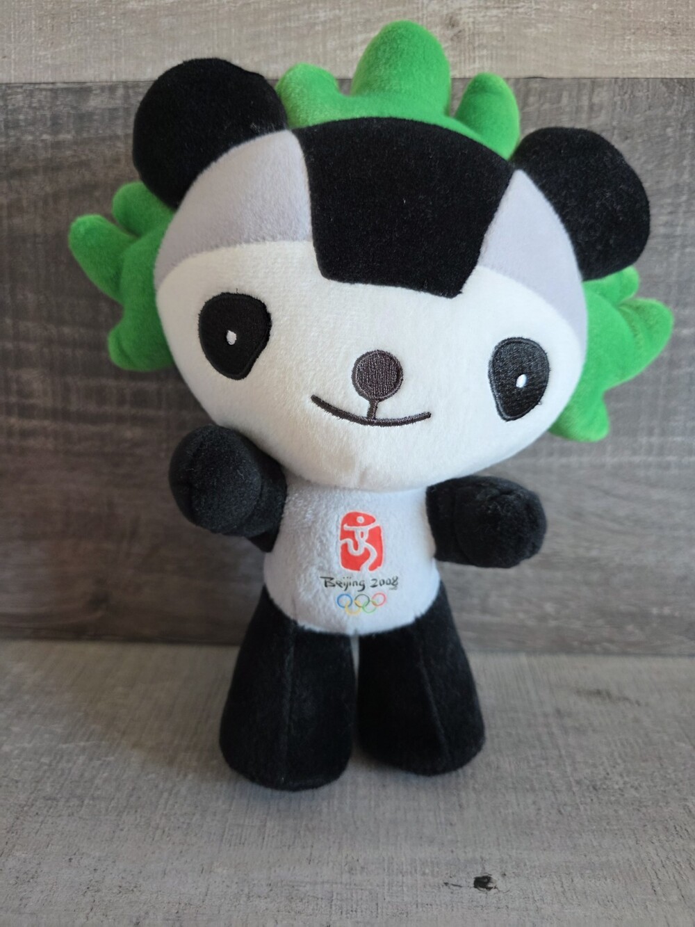 2008 Beijing Olympic Games Mascot Plush Stuffed Doll Panda Jing Ling b200